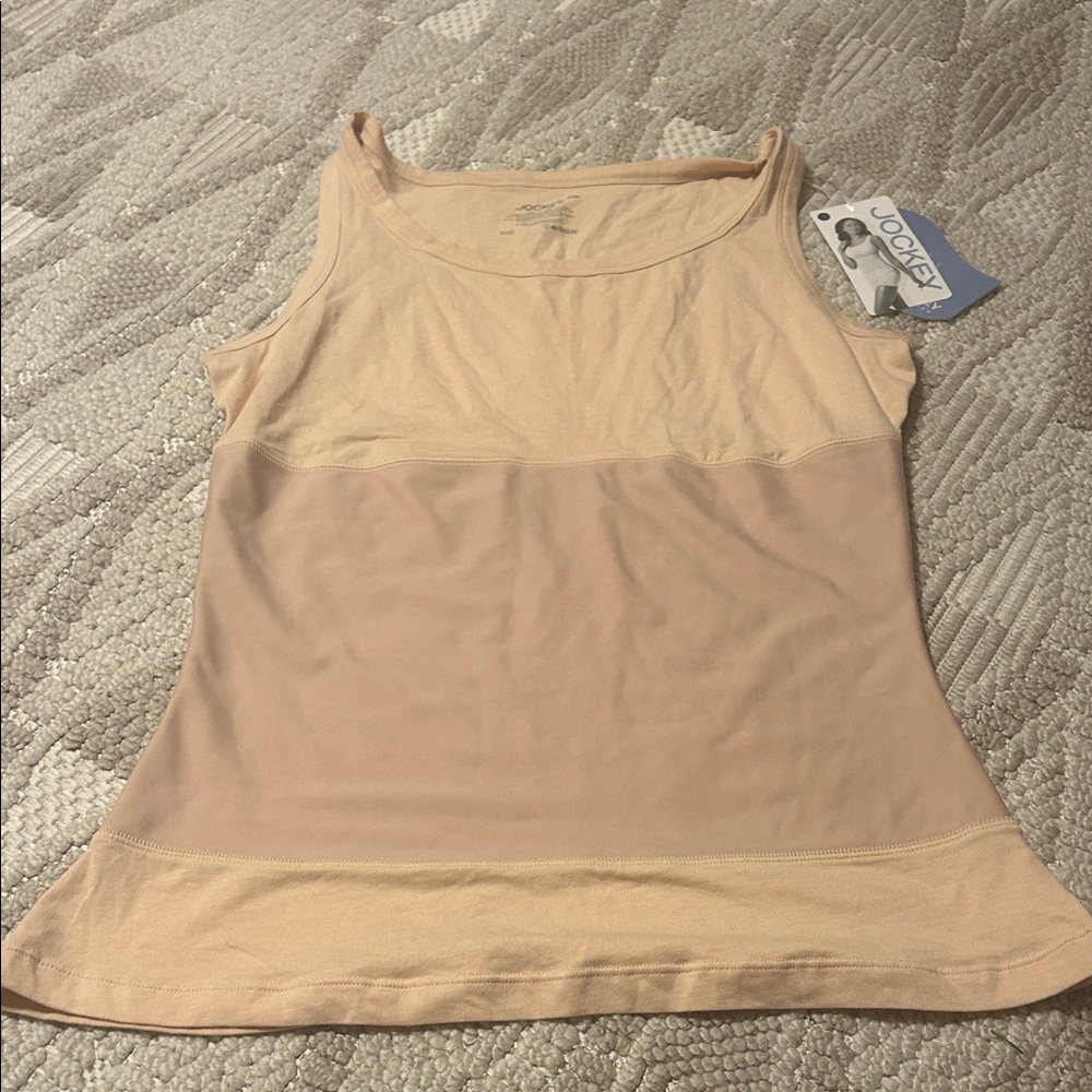 Jockey Women's Cream Tank Top